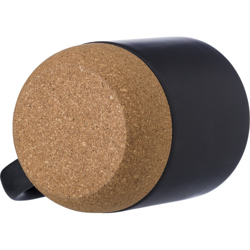 Kubek ceramiczny 300 ml z korkowym elementem