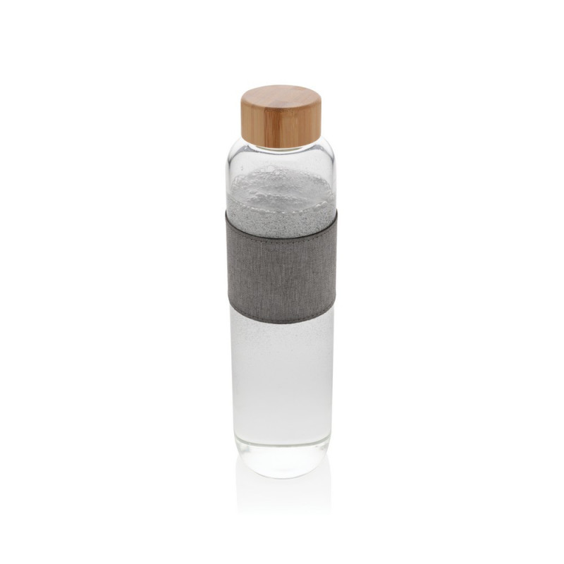 Szklana butelka 750 ml w pokrowcu