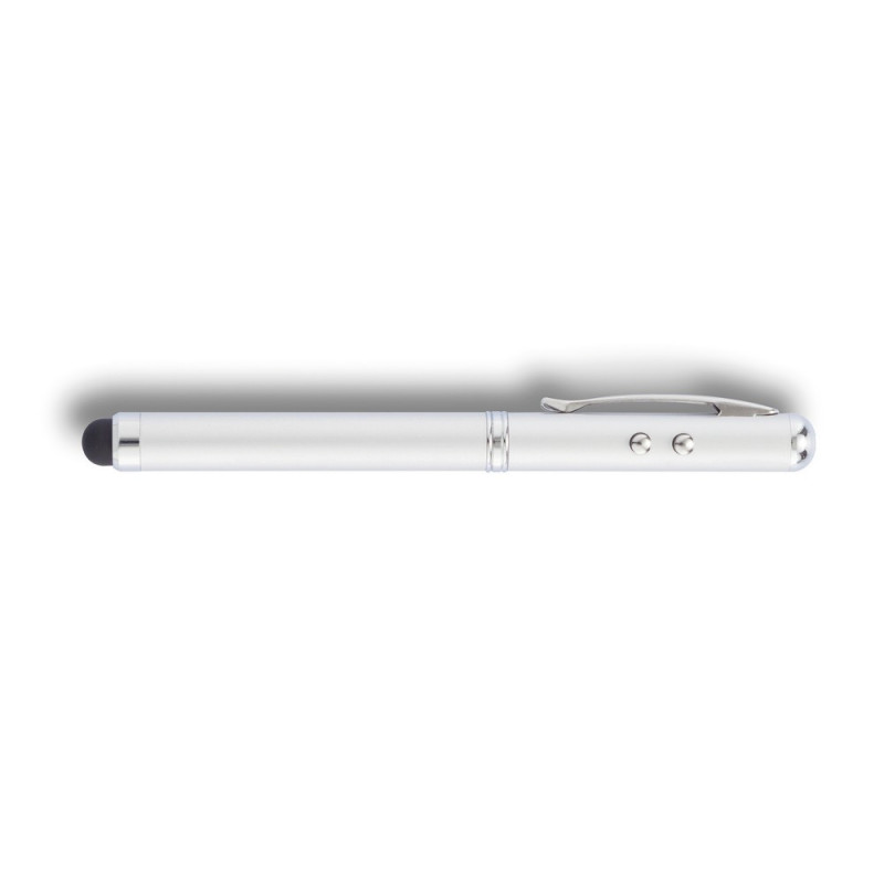 Długopis 4 w 1, touch pen, wskaźnik laserowy, latarka