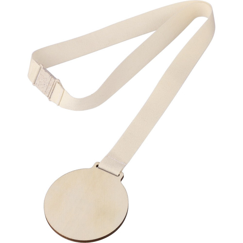 Drewniany medal