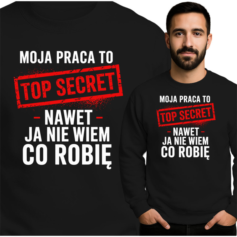 Męska Bluza 'Nie Wierzę w Ludzi' - Idealna na Co Dzień!