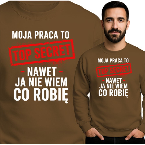 Męska Bluza 'Nie Wierzę w Ludzi' - Idealna na Co Dzień!