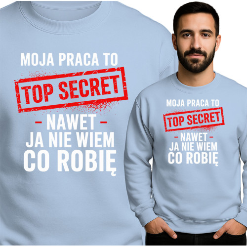 Męska Bluza 'Nie Wierzę w Ludzi' - Idealna na Co Dzień!