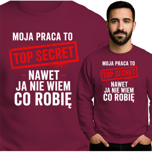 Męska Bluza 'Nie Wierzę w Ludzi' - Idealna na Co Dzień!