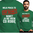 Męska Bluza 'Nie Wierzę w Ludzi' - Idealna na Co Dzień!