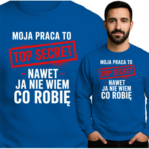 Męska Bluza 'Nie Wierzę w Ludzi' - Idealna na Co Dzień!