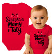 Body niemowlęce 'Szczęście Mamy i Taty' - Idealny Prezent dla Maluszka